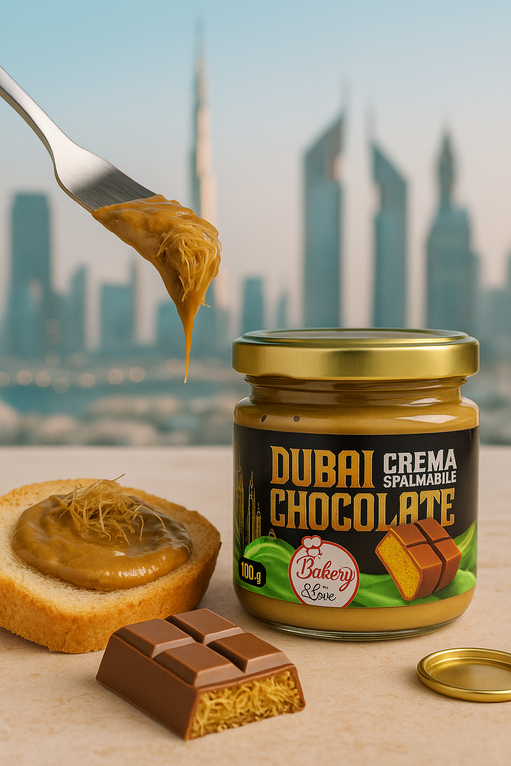 Crema Dubai chocolate 100g