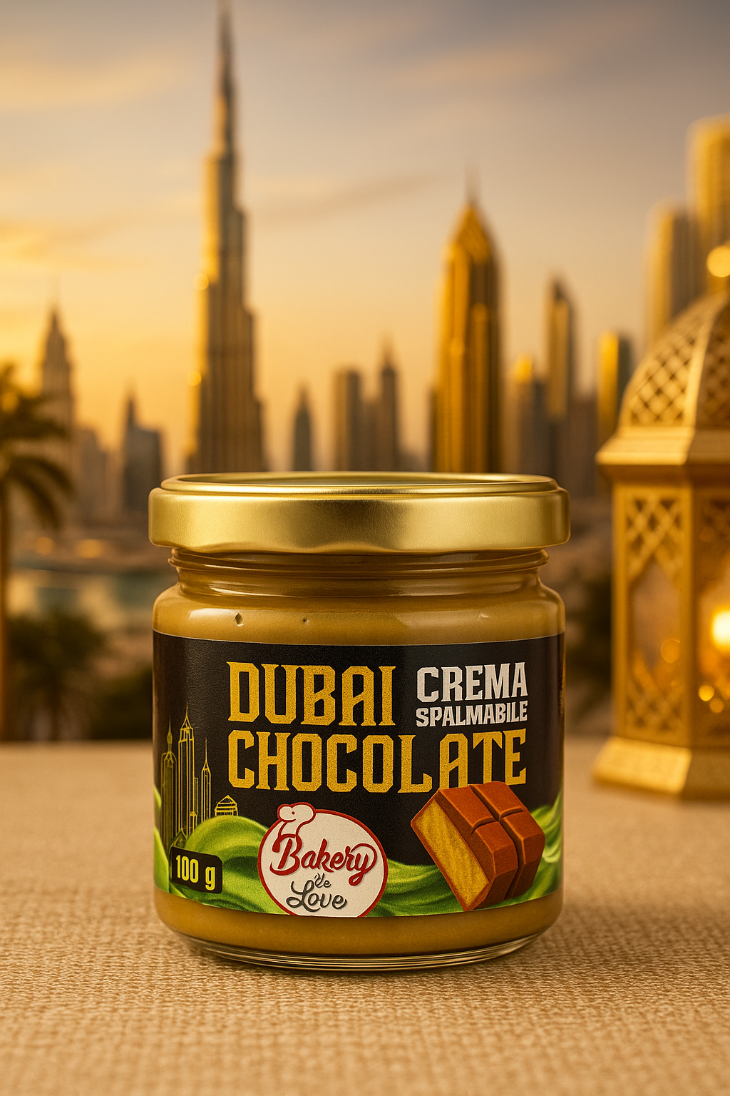Crema Dubai chocolate 100g