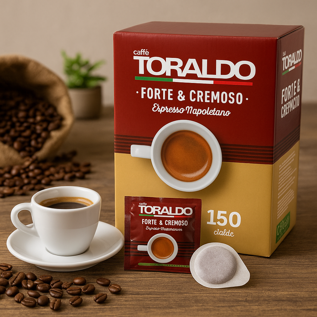 Toraldo forte e cremoso da 150 cialde