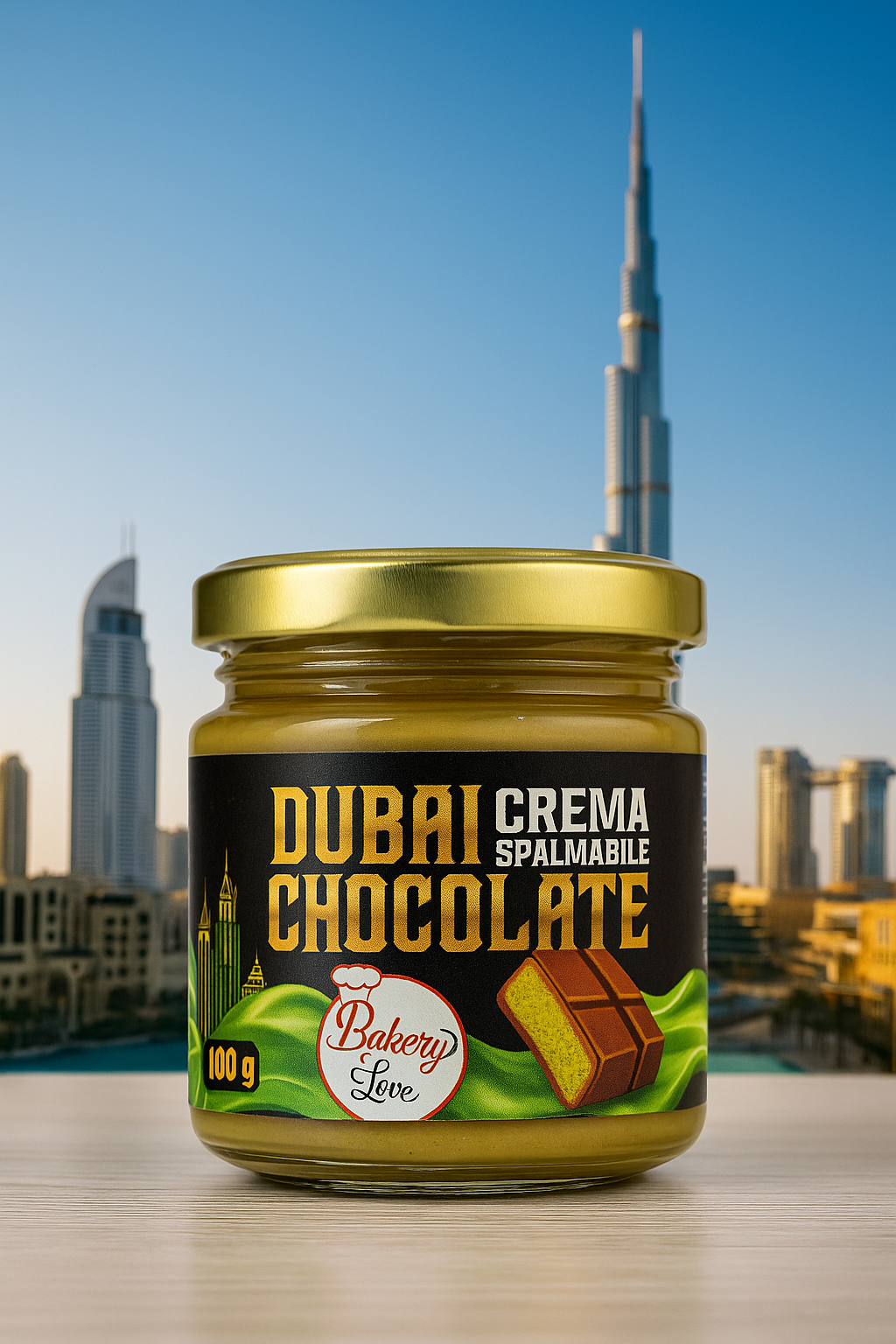 Crema Dubai chocolate 100g