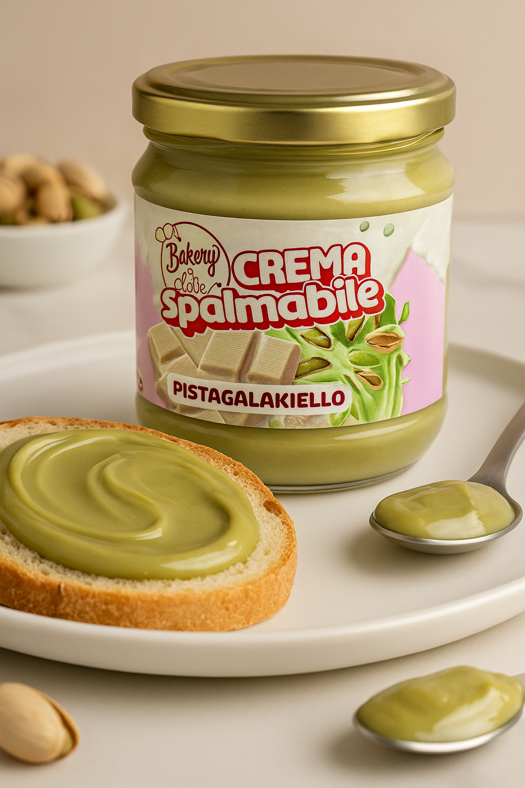 Crema spalmabile Pistagalakkiello