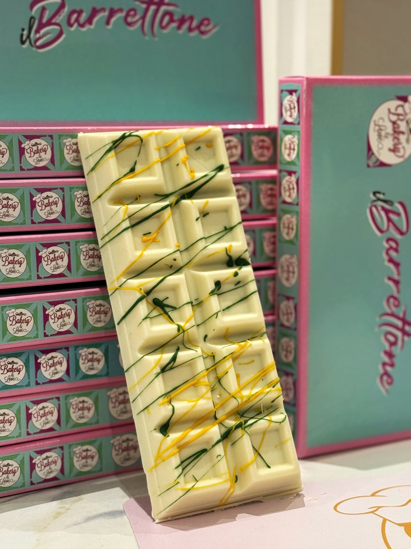 Barrettone Dubai Chocolate White