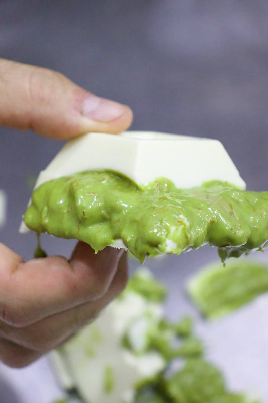 Lingotto Dubai chocolate white