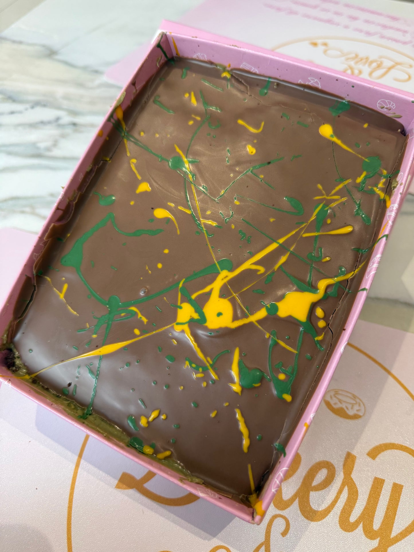 Dubai chocolate cake