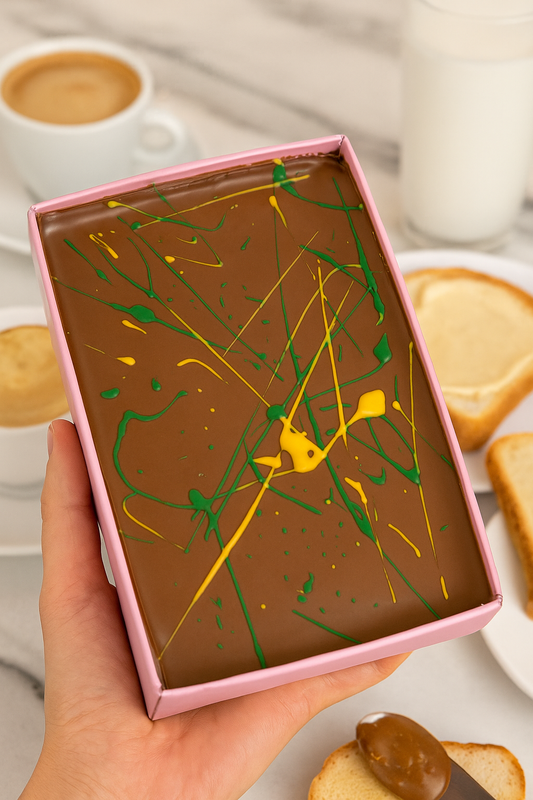 Dubai chocolate cake snack