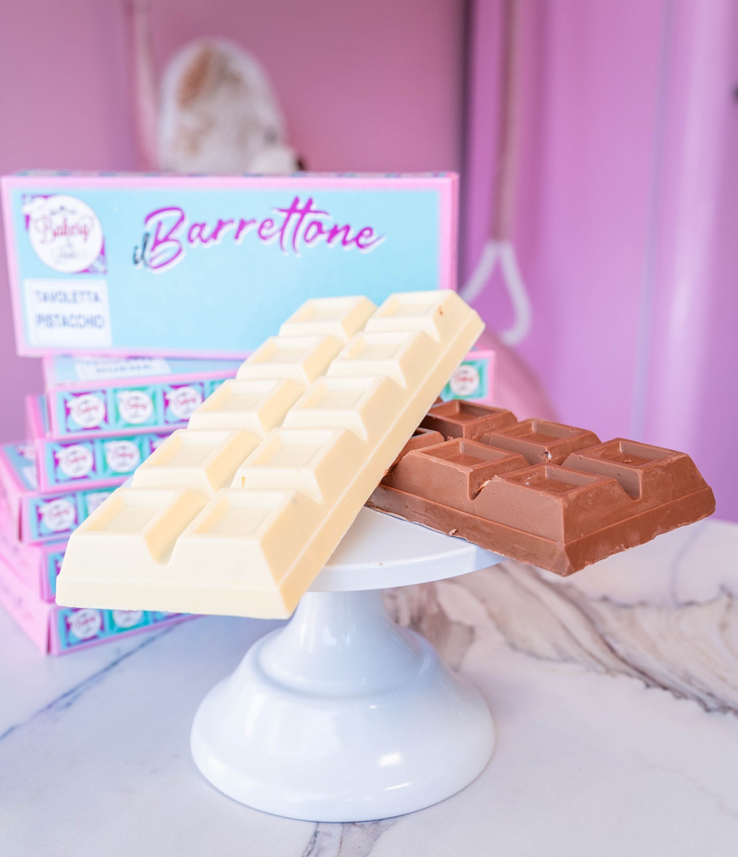 Barrettone Pistacchio e Galak
