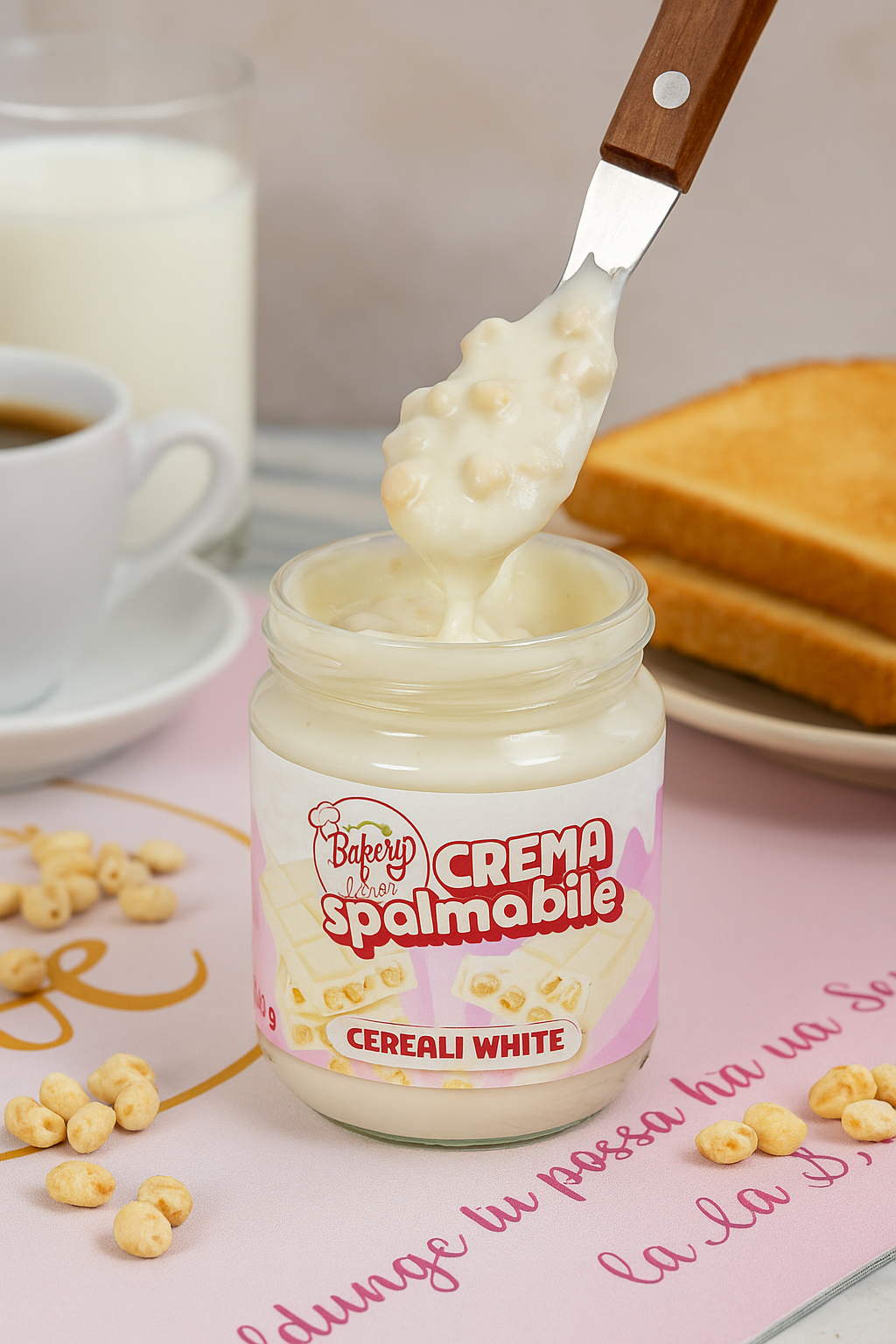 Crema spalmabile Cereali white 200g
