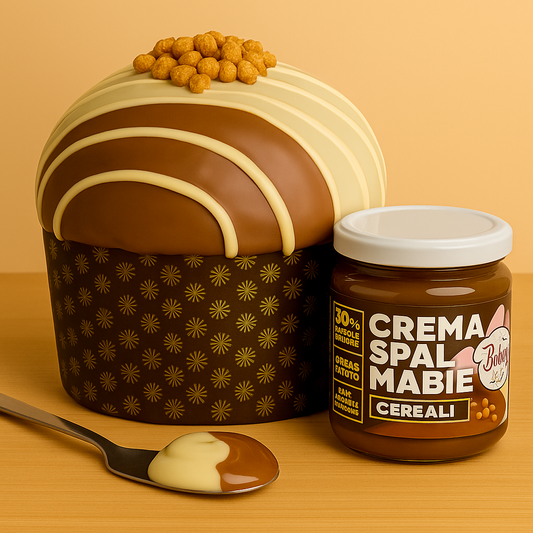 Panettone goloso cereali con vasetto in omaggio da 200g