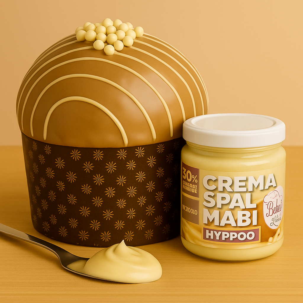 Panettone goloso hyppo con vasetto in omaggio da 200g